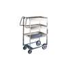 Lakeside 18-5/8inx35-3/8inx46-3/4in Ergo-One Stainless Utility Cart - 5915 