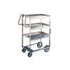 Lakeside 21-5/8inx41-3/8inx46-3/4in Ergo-One Stainless Utility Cart - 7025 