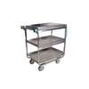 Lakeside 22-3/8inx38-5/8inx37-1/2in Stainless Steel Utility Cart - 730 