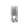 Lakeside 64in H Welded Aluminum Roll-In Cooler Rack with Open Sides - 8529 