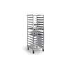 Lakeside 70in H Welded Aluminum Roll-In Cooler Rack with Open Sides - 8535 