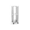 Lakeside 69in H Welded Aluminum Roll-In Cooler Rack with Open Sides - 8559 
