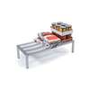 Lakeside 20"Dx60"Wx8"H Welded Aluminum Dunnage Rack - 9072 