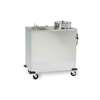 Lakeside Express Forced Air Heat Mobile Plate Dispenser Cabinet - E927 