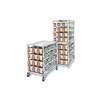 Lakeside 40-1/8"Wx26"Dx41-1/4"H Stationary Can Storage Rack - PBCR2 