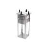 Lakeside 5in to 5-3/4in Open Frame Drop-in Square Dish Dispenser - S4006 