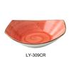 Yanco China Lyon Coral Glazed Porcelain 20oz Freeform Pasta Plate - LY-309CR 