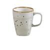Yanco China LY-503 Lyon Brown Speckled Glazed Porcelain 10oz Mug with Handle 