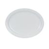Yanco China Mayor Super White Porcelain 11.5in x 9.5in Oval Platter- 1dz - MA-13 