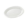 Yanco China MD-210 Milando White Melamine 10.5in x 7.5in Oval Plate - 2dz 