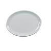 Yanco China MD-216 Milando White Melamine 16in x 12in Oval Plate - 1dz 