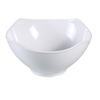 Yanco China MD-338 Milando White Melamine 45oz 8in x 8in Square Bowl - 2dz 