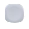 Yanco China MD-410 Milando White Melamine 9.5in x 9.5in Square Plate - 2dz 