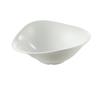 Yanco China MD-914 Milando White Melamine 120oz 14in x 11.75in Triangular Bowl 