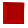 Yanco China ME-106 Mexico Speckled Red Melamine 6in x 6in Square Plate - 4dz 