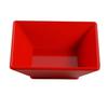 Yanco China ME-306 Mexico Speckled Red Melamine 14oz 6in x 6in Square Bowl 