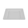 GET ML-12-W Milano White Melamine 12in x 12in Square Plate - 1dz 