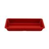 GET ML-121-RSP Red Sensation Melamine 16oz Rectangular Entrée Dish- 1dz 