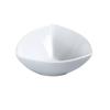 Yanco China ML-505 Main Land Super White Porcelain 10oz Triangular Bowl 
