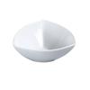 Yanco China ML-509 Main Land Super White Porcelain 48oz Triangular Bowl 