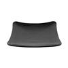 GET ML-63-BK Milano Black Melamine 10.25in Sqaure Plate - 1dz 