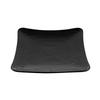 GET ML-64-BK Milano Black Melamine 11.75in Square Plate - 1dz 