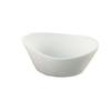Yanco China ML-705 Main Land Super White Porcelain 6.5oz Oval Fruit Bowl 