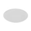 GET ML-80-W Milano White Melamine 7.5in dia. Plate - 1dz 
