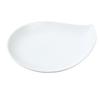 Yanco China ML-806 Main Land Super White Porcelain 5.75in Leaf Shape Plate-3dz 