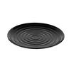 GET ML-81-BK Milano Black Melamine 9.5in dia. Plate - 1dz 