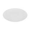 GET ML-82-W Milano White Melamine 10.25in dia. Plate - 1dz 