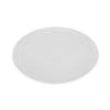 GET ML-83-W Milano White Melamine 12.5in dia. Plate - 1dz 