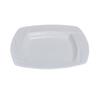 Yanco China Miami Bone White Porcelain 12oz Square Soup Plate - 2dz - MM-309 