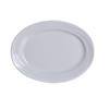 Yanco China Miami Bone White Porcelain 9.25in x 7in Oval Platter - 2dz - MM-34 