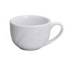 Yanco China MM-54 Miami Bone White Porcelain 3oz Embossed A.D. Cup - 3dz 