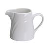 Yanco China MM-PC Miami Bone White Porcelain 6oz Embossed Creamer - 4dz 