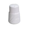 Yanco China MM-SS Miami Bone White Porcelain 2.8in Embossed Salt Shaker - 4dz 