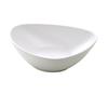 Yanco China MO-211 Moderne Matte White Melamine 60oz Triangular Pasta Bowl 