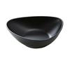 Yanco China Moderne Matte Black Melamine 60oz Triangular Pasta Bowl - MO-211BK 