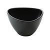 Yanco China Moderne Matte Black Melamine 8oz Triangular Bowl - 4dz - MO-304BK 