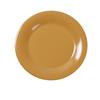 Yanco China MS-012YL Milestone Yellow Melamine 12in dia. Wide Rim Plate - 1dz 