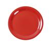 Yanco China MS-110RD Milestone Red Melamine 10.5in dia. Narrow Rim Plate - 2dz 