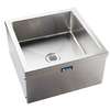 Krowne MS-2424 24"W x 24"D Stainless Steel Mop Sink 
