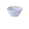 Yanco China MS-313WT Milestone White Melamine 8oz Bouillon Cup - 4dz 
