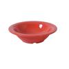 Yanco China MS-5608RD Milestone Red Melamine 8oz 6in dia. Salad Bowl - 4dz 