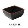 Yanco China Nature Art Black Melamine 5oz Condiment Server - 4dz - NA-5004BK 