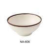 Yanco China NA-606 Nature Art White Melamine 28oz 6.5in dia. Noodle Bowl-4dz 