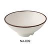 Yanco China NA-609 Nature Art White Melamine 55oz 9in dia. Ramen Bowl - 2dz 