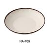 Yanco China NA-709 Nature Art White Melamine 28oz 9in dia. Soup Plate - 2dz 