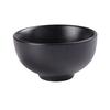 Yanco China NB-804 Noble Black Porcelain 9oz 4.5in dia. Soup Bowl - 3dz 